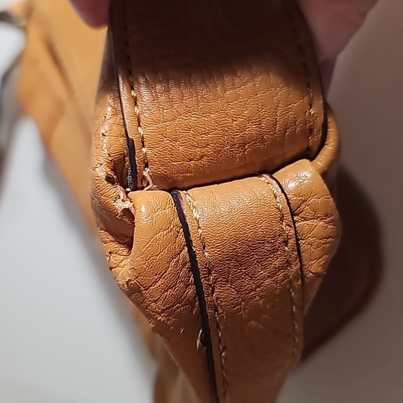 B.O.C. Born Concept Soft leather Camel brown crossbody purse handbag VGUC - Picture 16 of 17